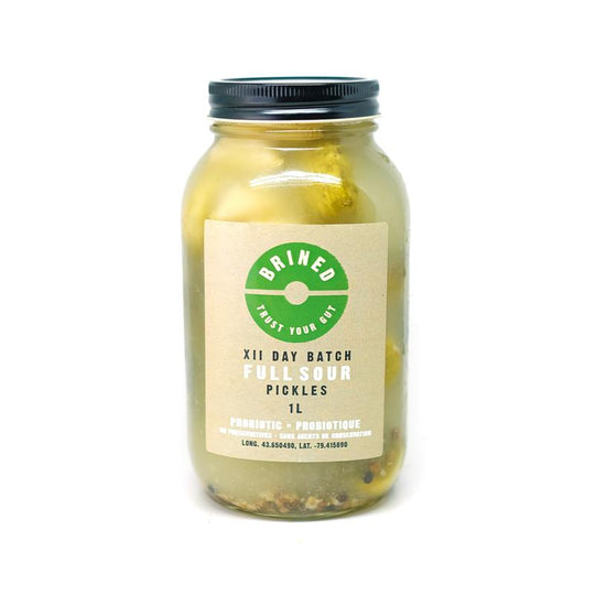 Brined Pickles